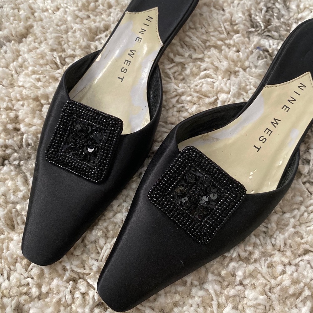 Vintage Nine West Party Slippers size 5.5